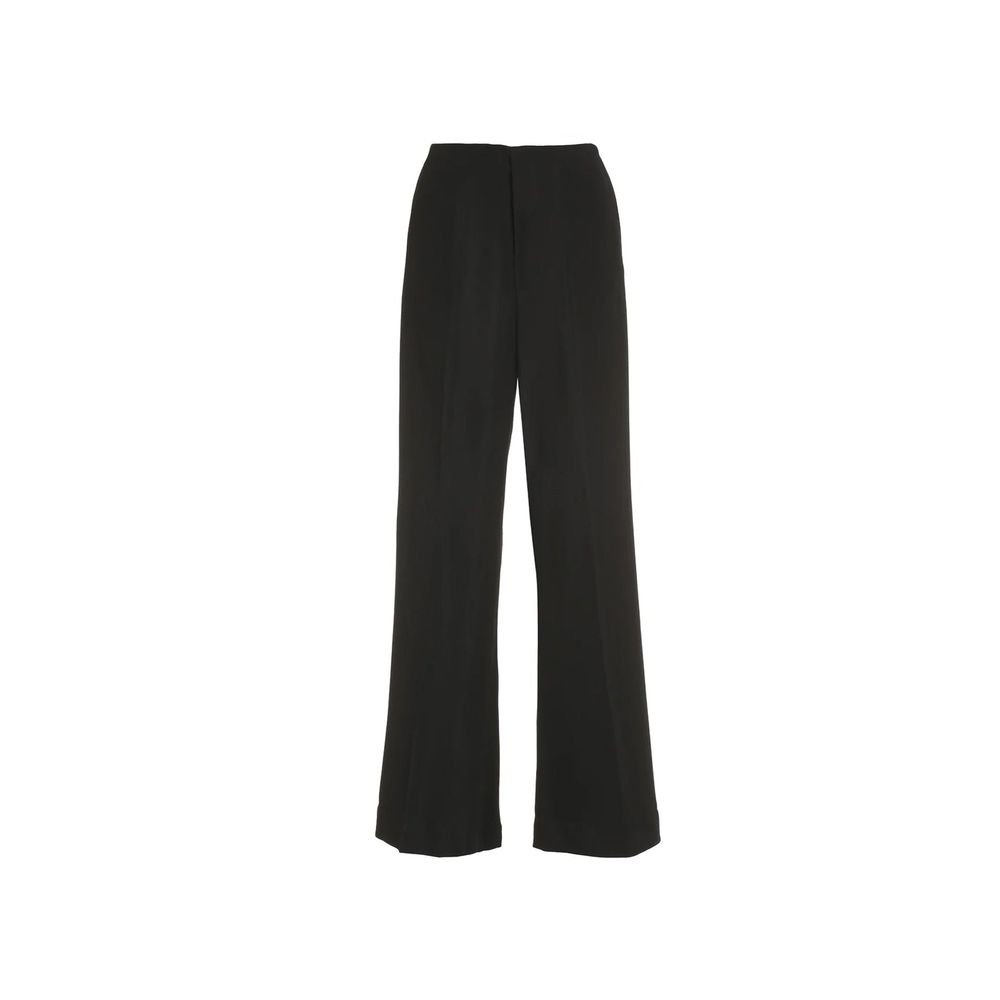 Maison Margiela Black Viscose Casual Pants | Regal Royce