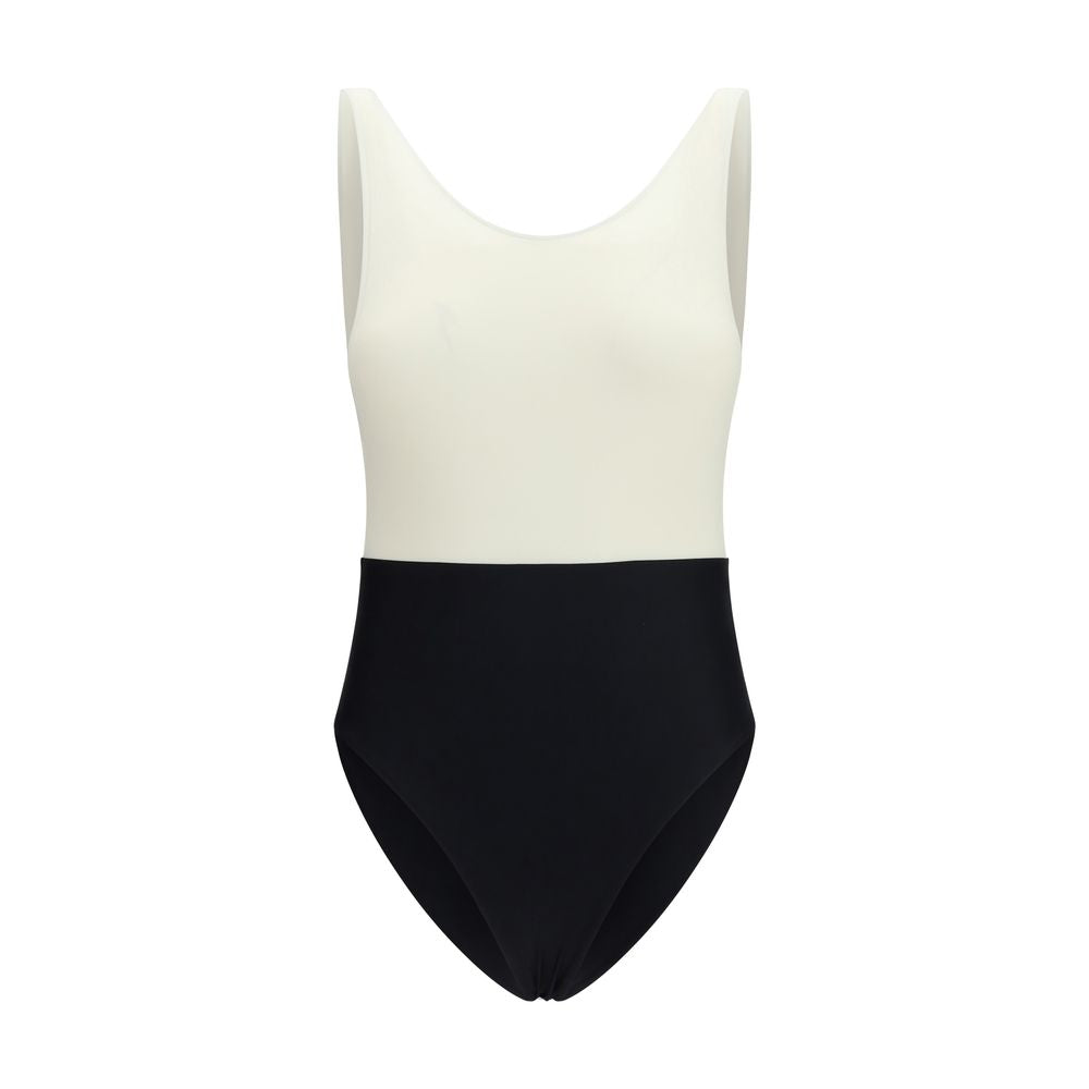 Ami Paris Multicolor Polyamide One-Piece Swimsuit | Regal Royce