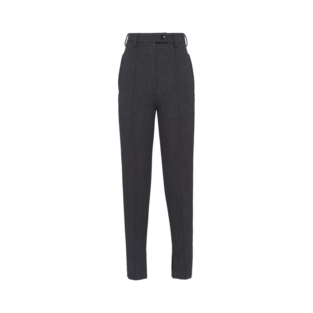 Prada Gray Elastane Pants | Regal Royce