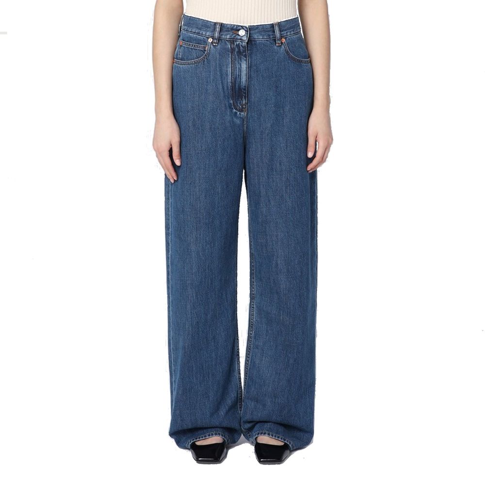 Valentino Blue Cotton Jeans Denim | Regal Royce