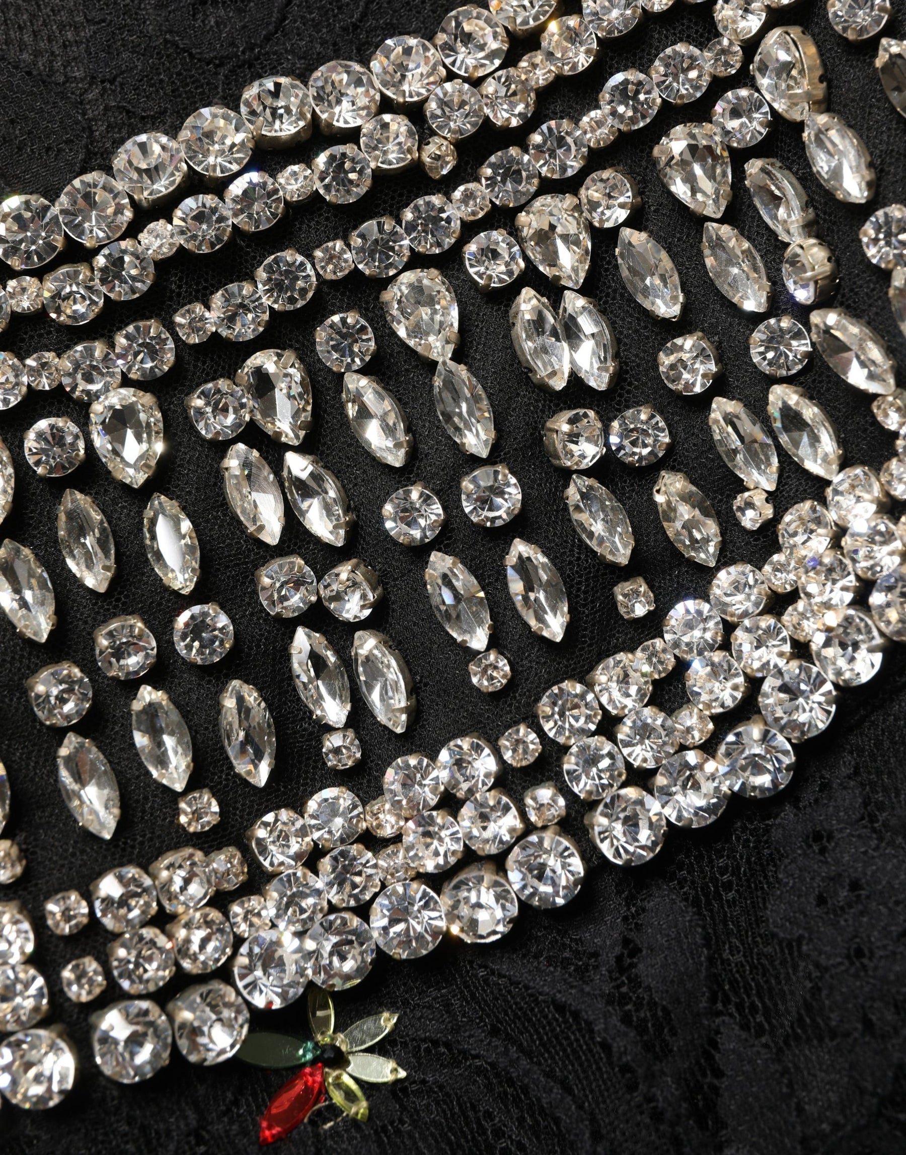 Dolce & Gabbana Black Sequin Embellished Sheath Mini Dress | Regal Royce