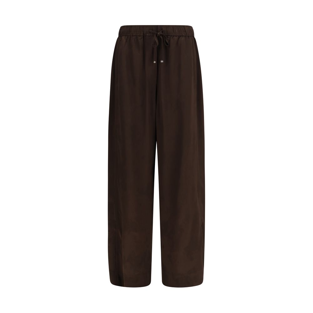 Ganni Brown Acetate Casual Pants | Regal Royce