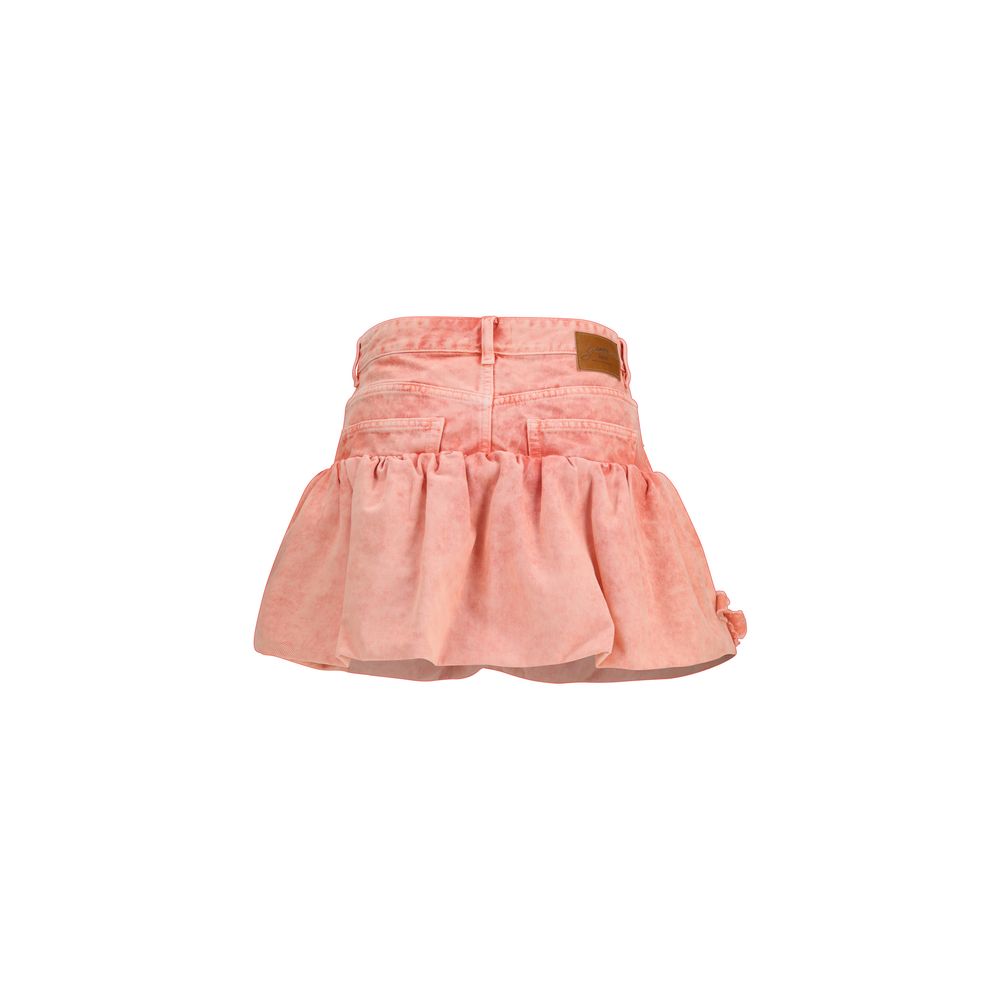 Ganni Multicolor Cotton Mini Skirt | Regal Royce