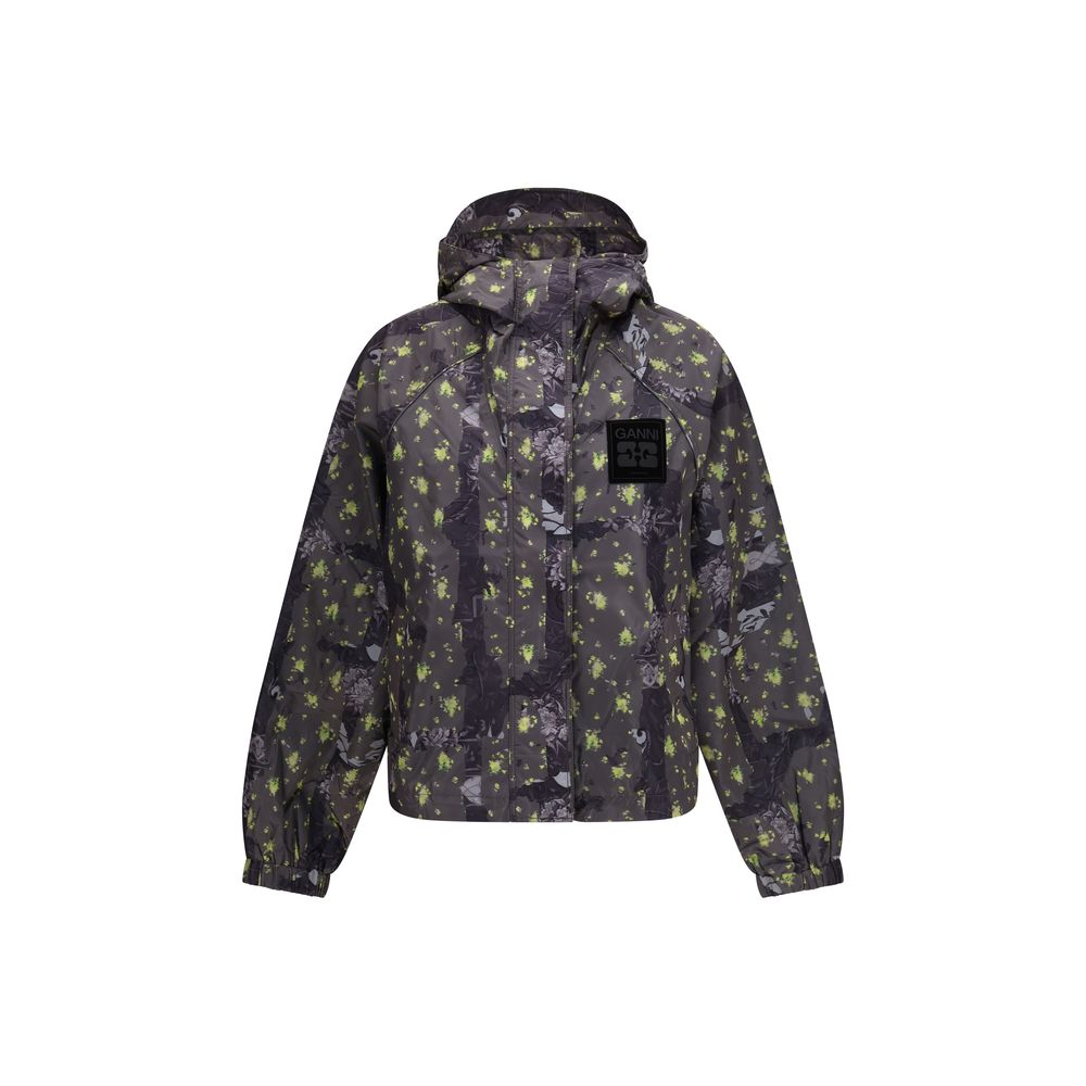Ganni Multicolor Nylon Shell Jacket | Regal Royce