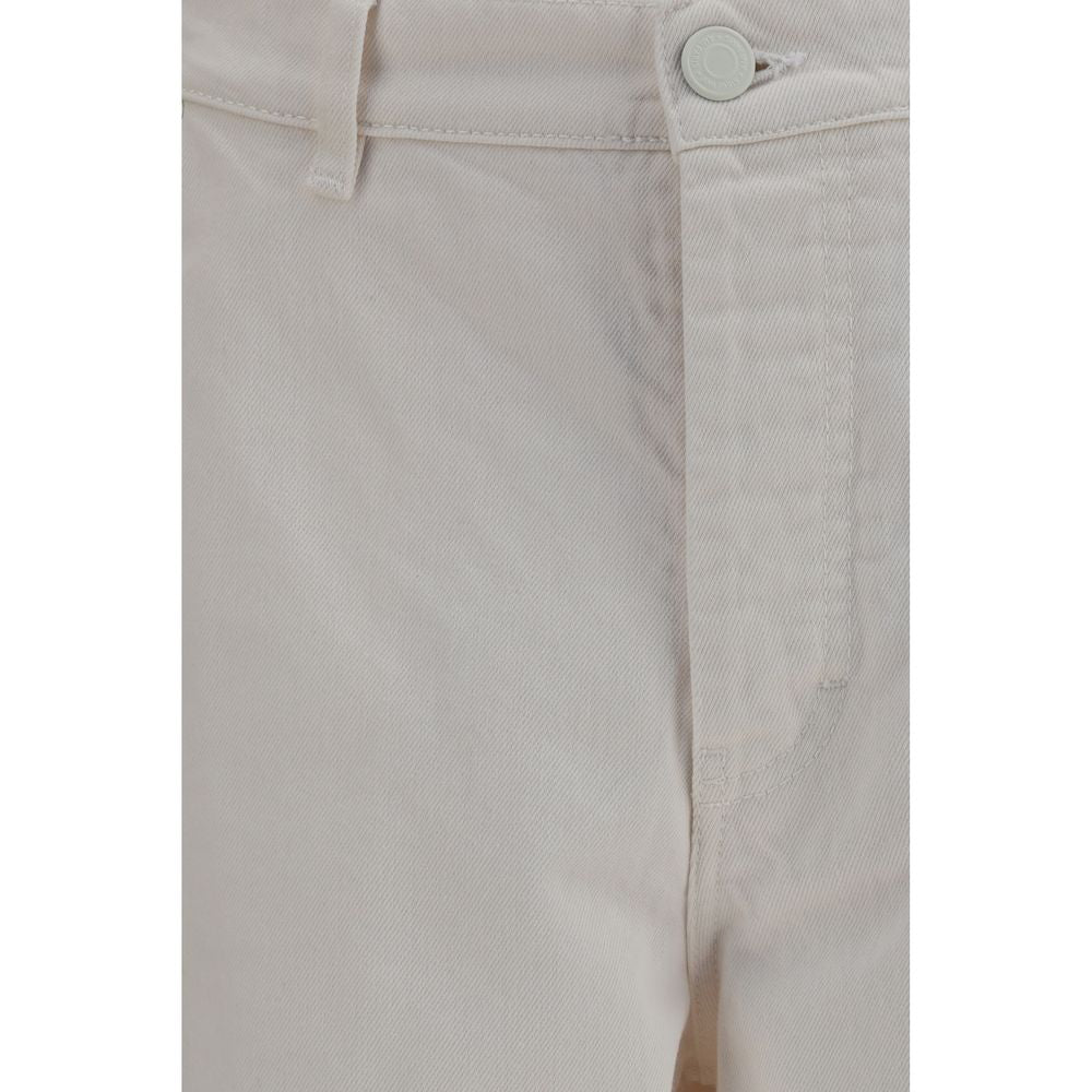 Ami Paris White Cotton Jeans Denim | Regal Royce
