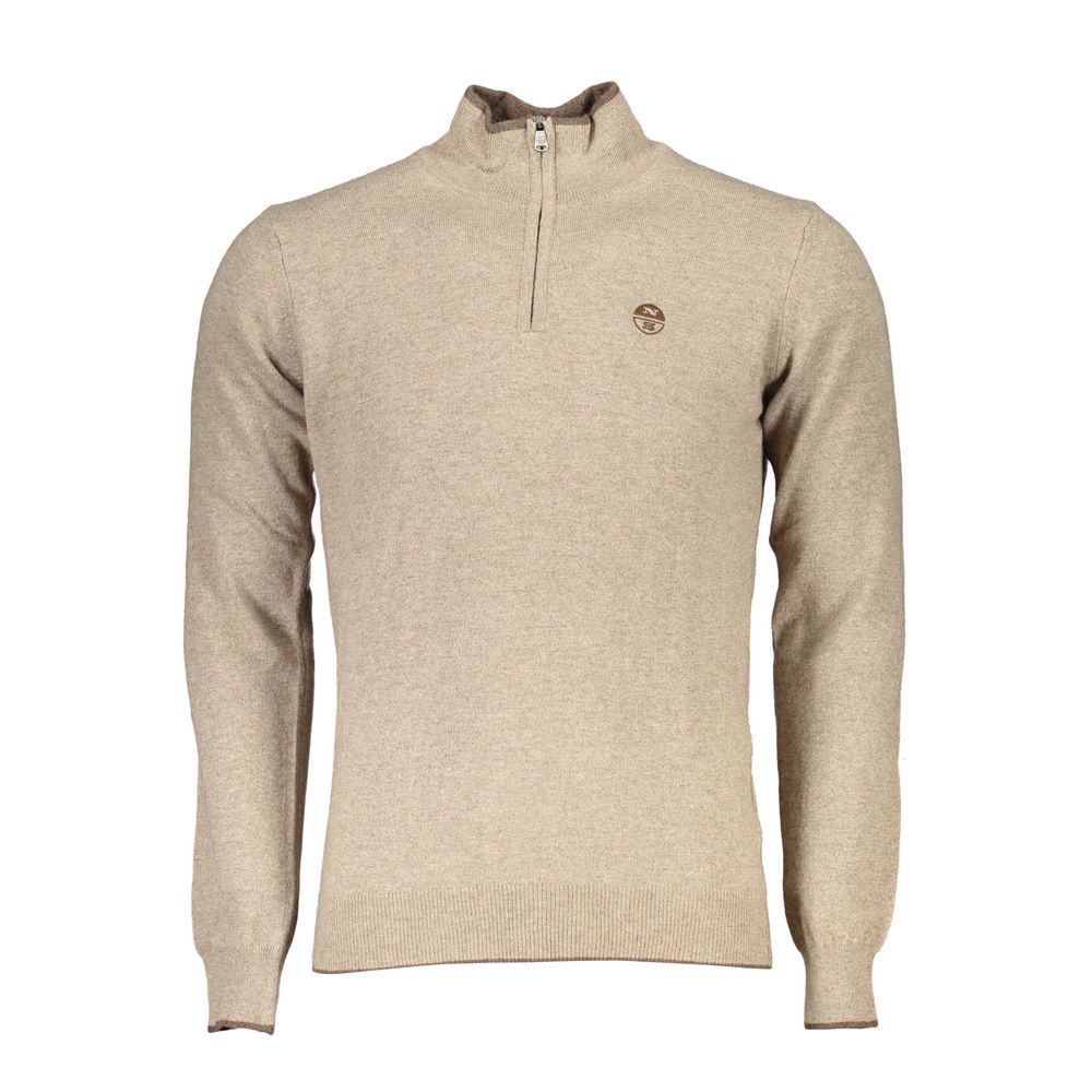 North Sails Beige Fabric Men's Sweater | Regal Royce