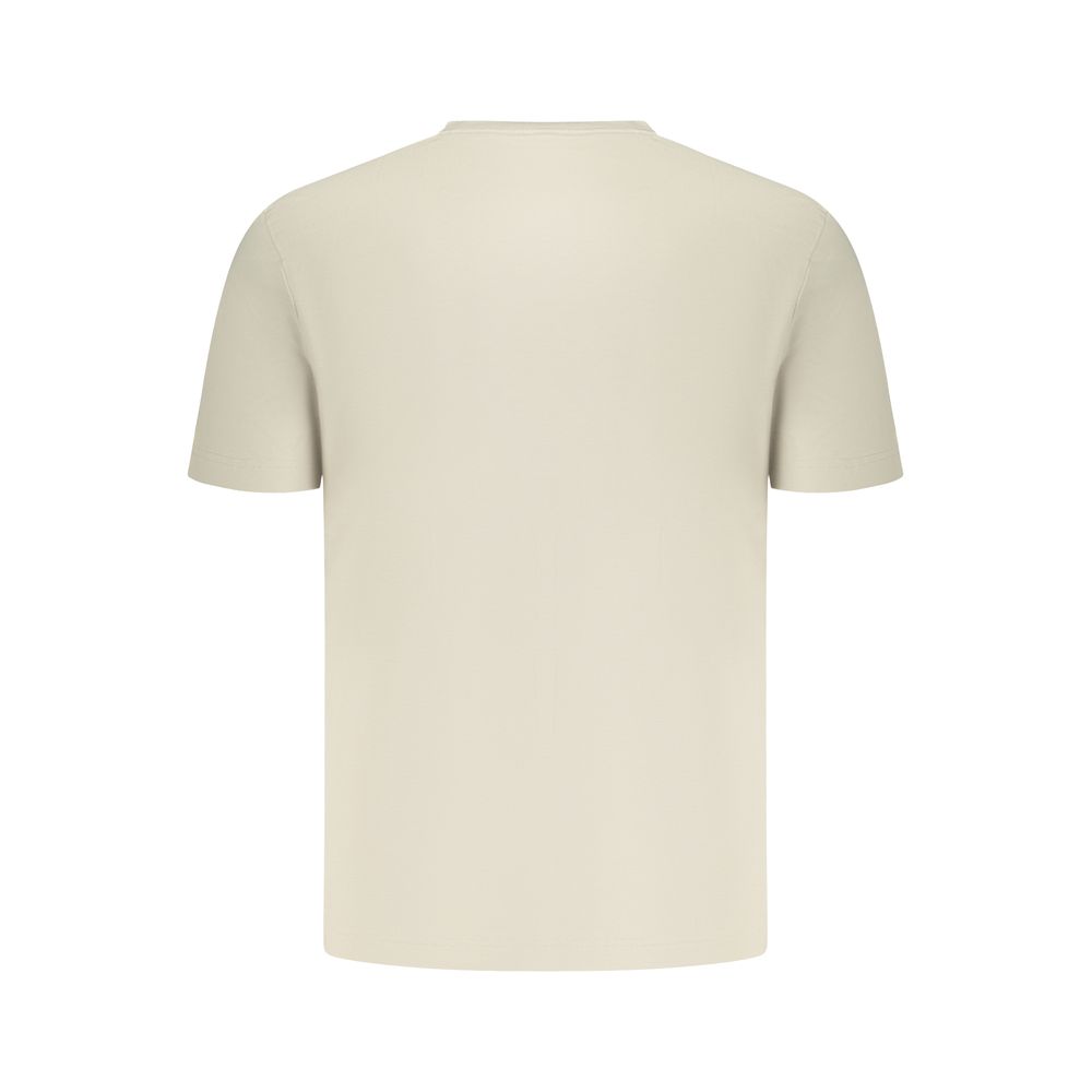 Hugo Boss Beige Cotton Men T-Shirt | Regal Royce