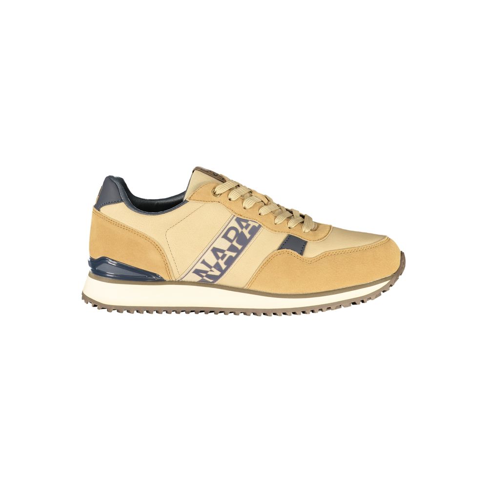 Napapijri Brown Fabric Men's Sneaker | Regal Royce