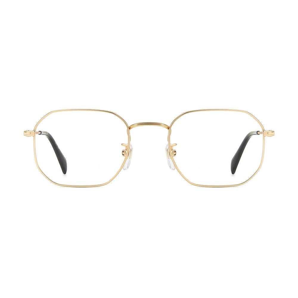 David Beckham Gold Metal Glasses (Frames) | Regal Royce