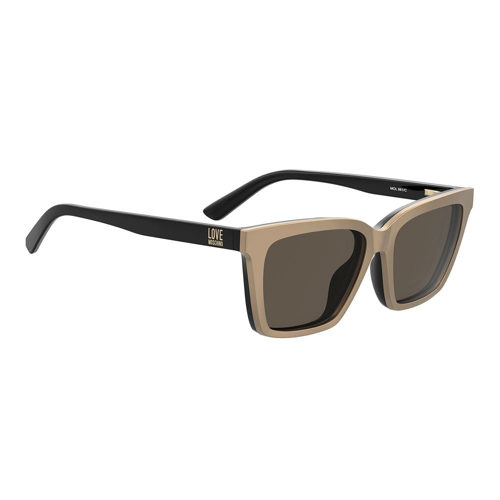 Love Moschino Black Acetate Glasses (Frames) | Regal Royce