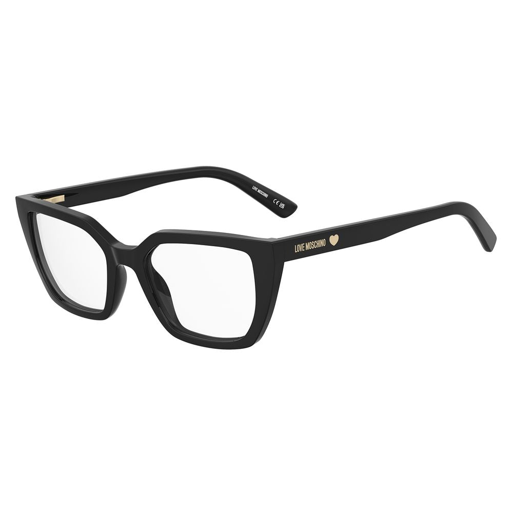 Love Moschino Black Acetate Glasses (Frames) | Regal Royce