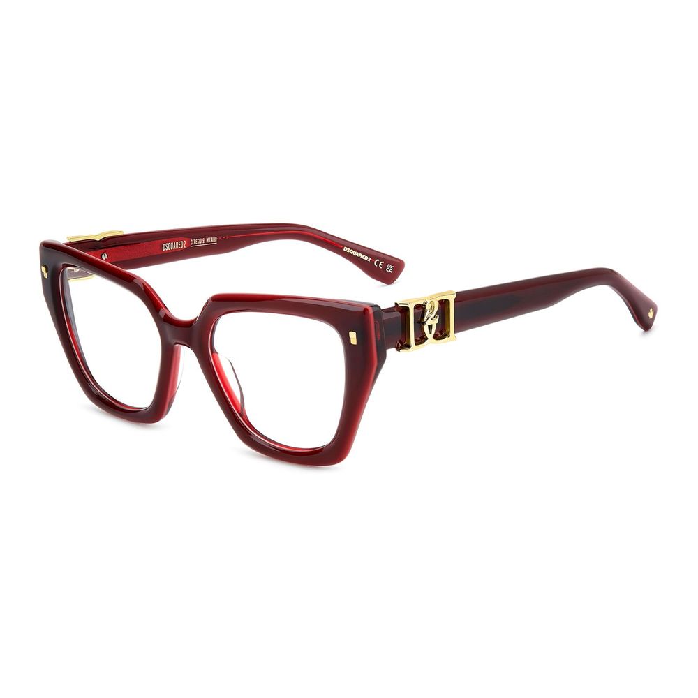 Dsquared² Burgundy Acetate Glasses (Frames) | Regal Royce