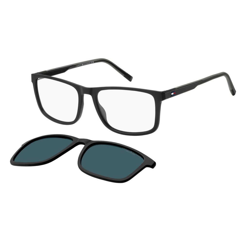 Tommy Hilfiger Black Polyamide Glasses (Frames) | Regal Royce