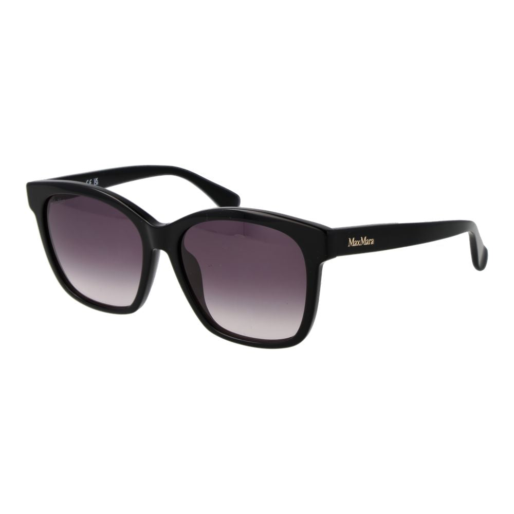 Max Mara Black Acetate Sunglasses | Regal Royce