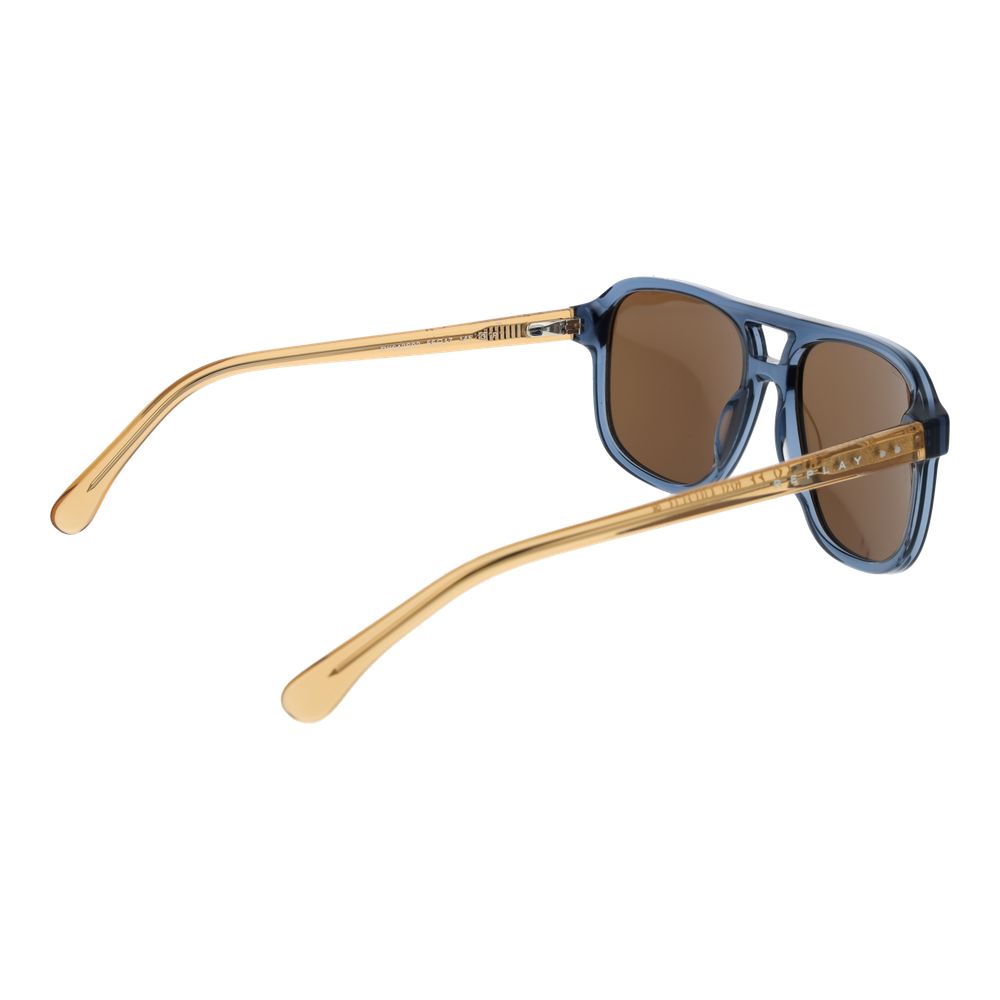 Replay Blue Acetate Sunglasses | Regal Royce