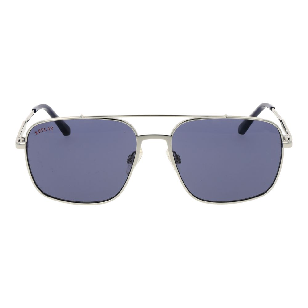 Replay Silver Metal Sunglasses | Regal Royce
