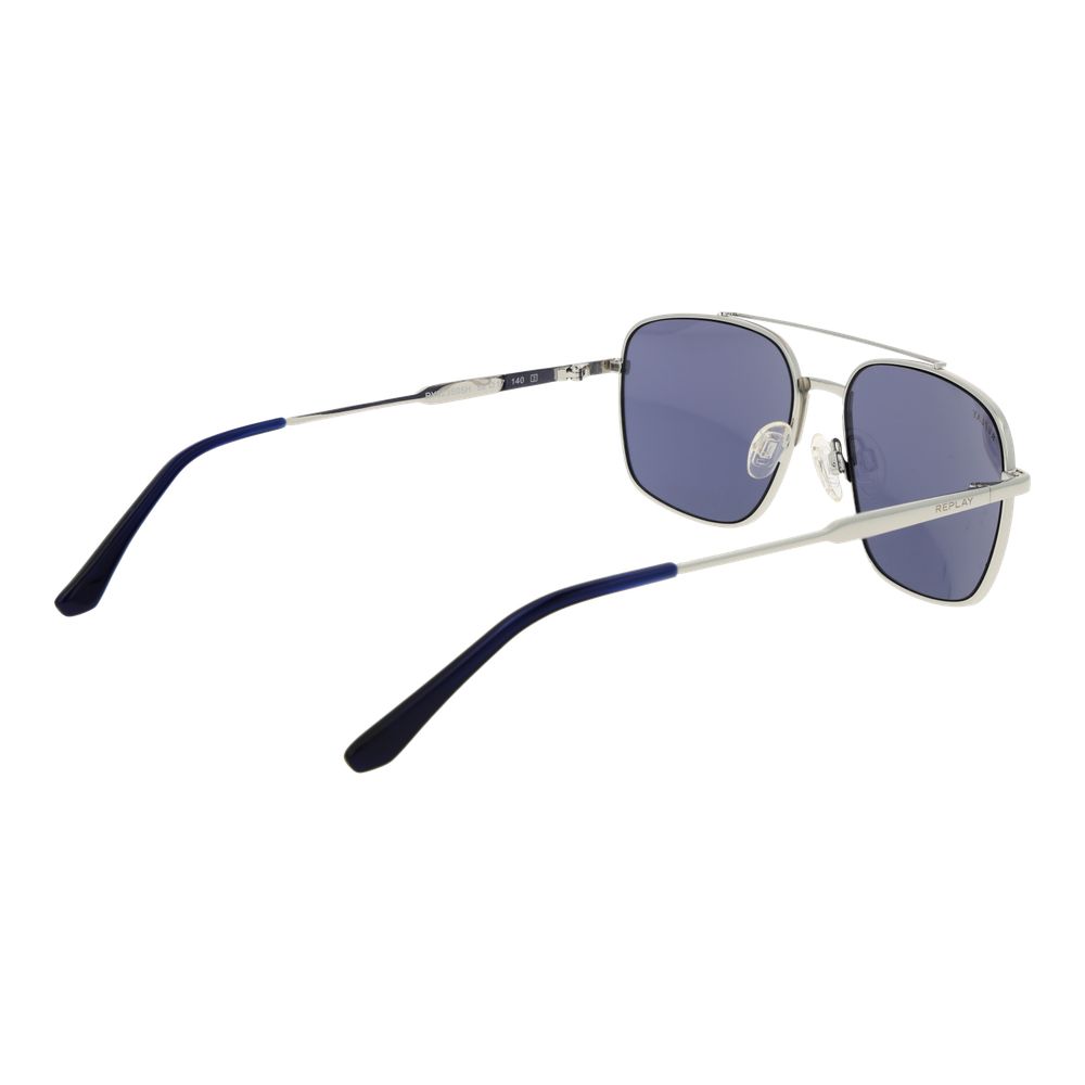 Replay Silver Metal Sunglasses | Regal Royce