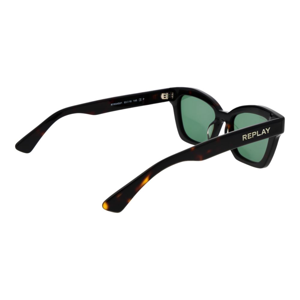 Replay Black Acetate Sunglasses | Regal Royce