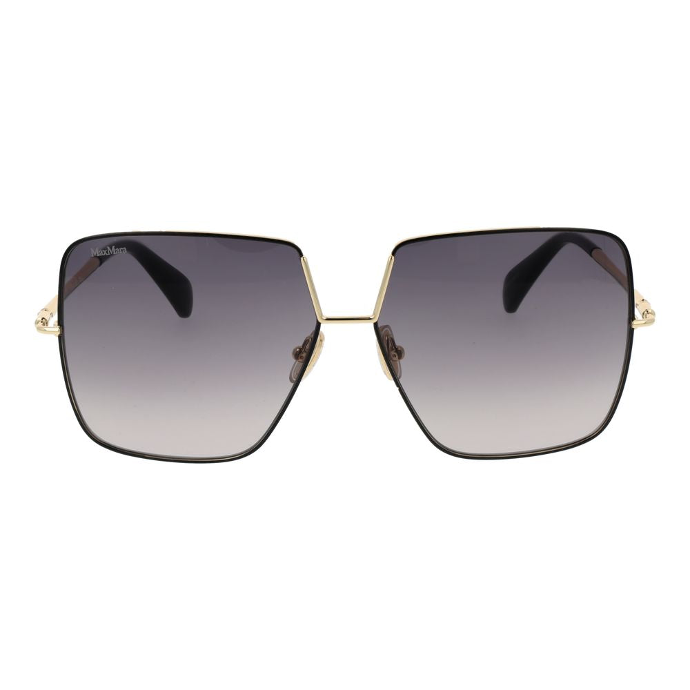 Max Mara Black Metal Sunglasses | Regal Royce