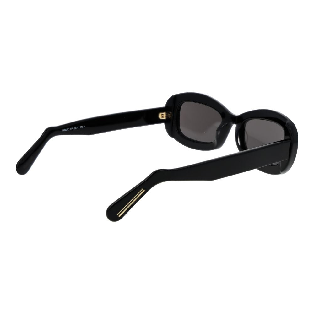 GCDS Black Plastic Sunglasses | Regal Royce