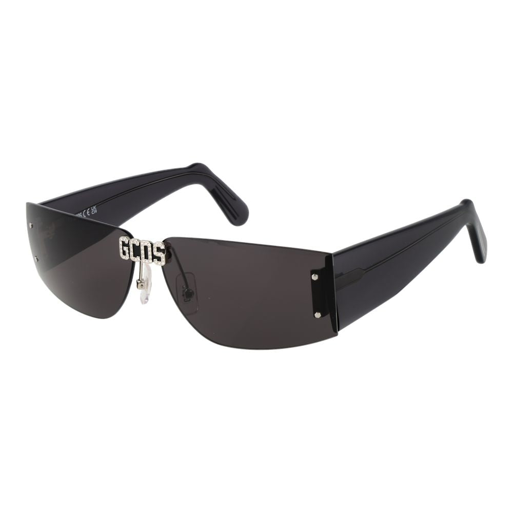 GCDS Black Plastic Sunglasses | Regal Royce