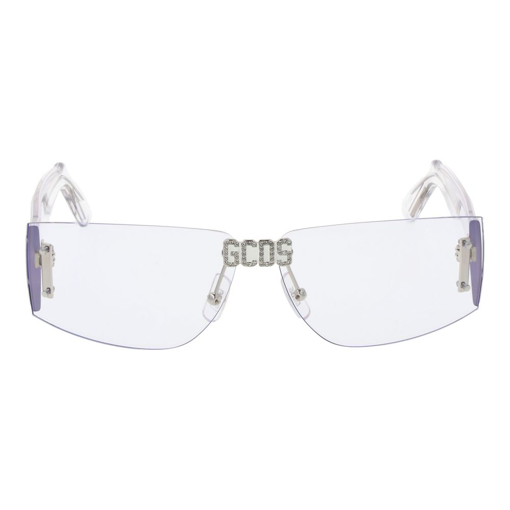 GCDS Transparent Plastic Sunglasses | Regal Royce