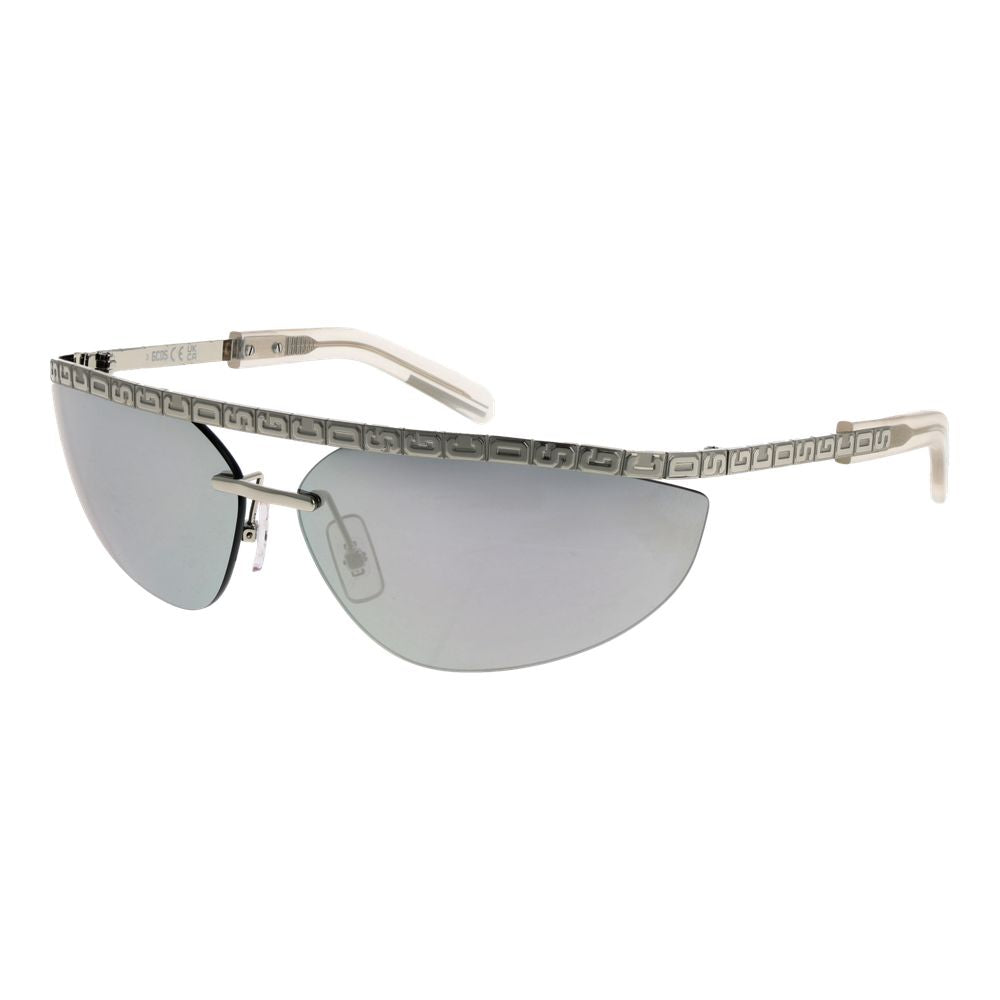 GCDS Silver Metal Sunglasses | Regal Royce