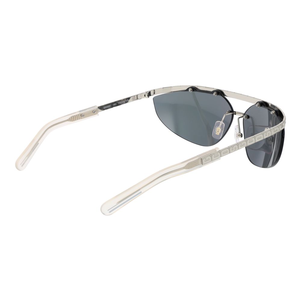 GCDS Silver Metal Sunglasses | Regal Royce