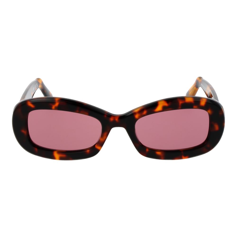 GCDS Brown Plastic Sunglasses | Regal Royce