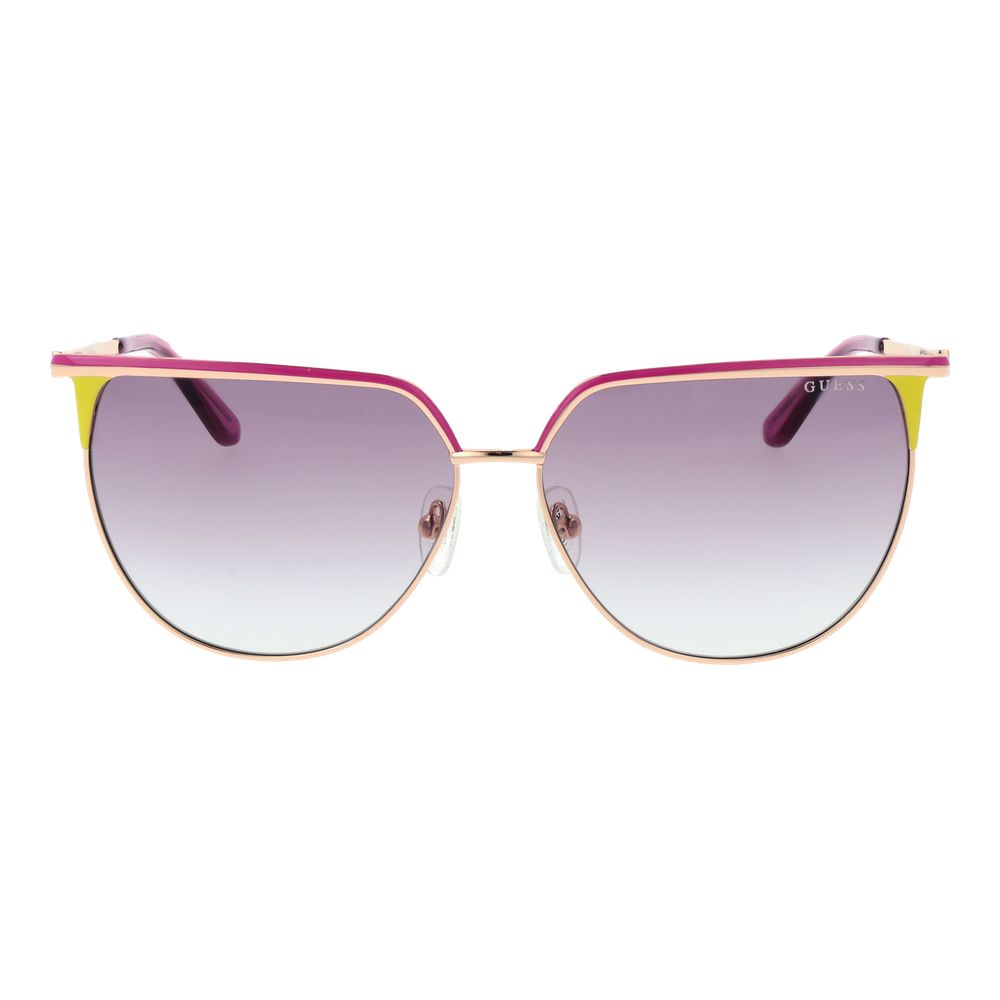 Guess Rose Gold Metal Sunglasses | Regal Royce