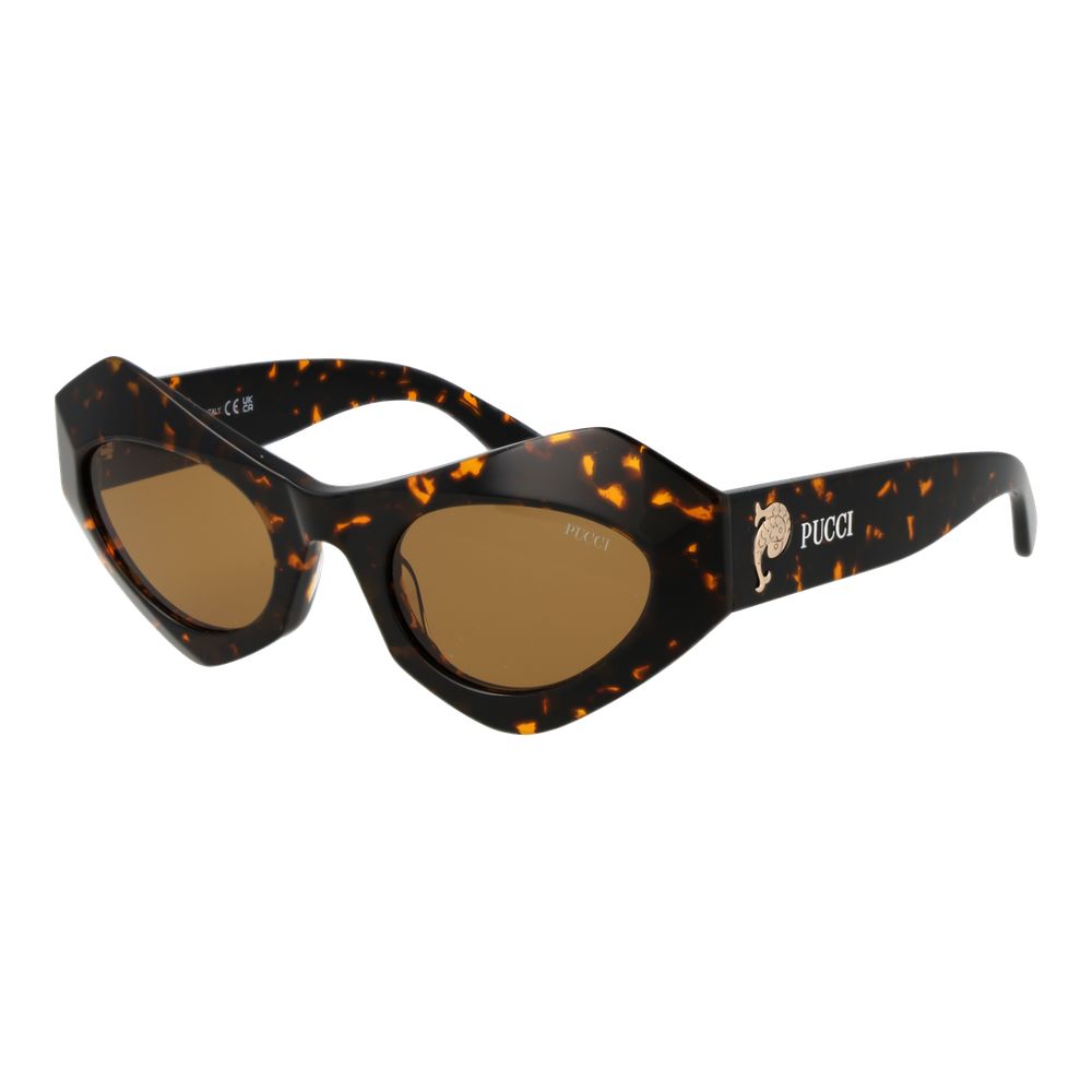 Emilio Pucci Brown Plastic Sunglasses | Regal Royce