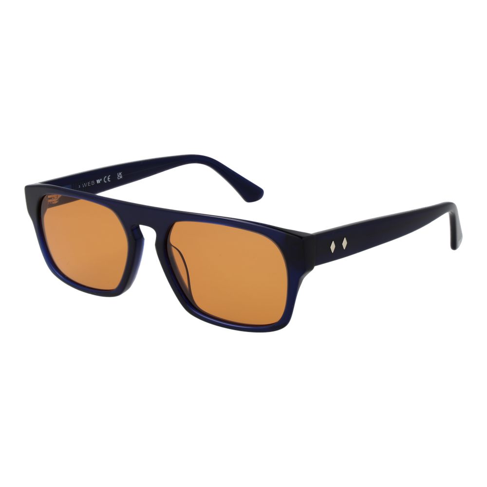 Web Blue Plastic Sunglasses | Regal Royce