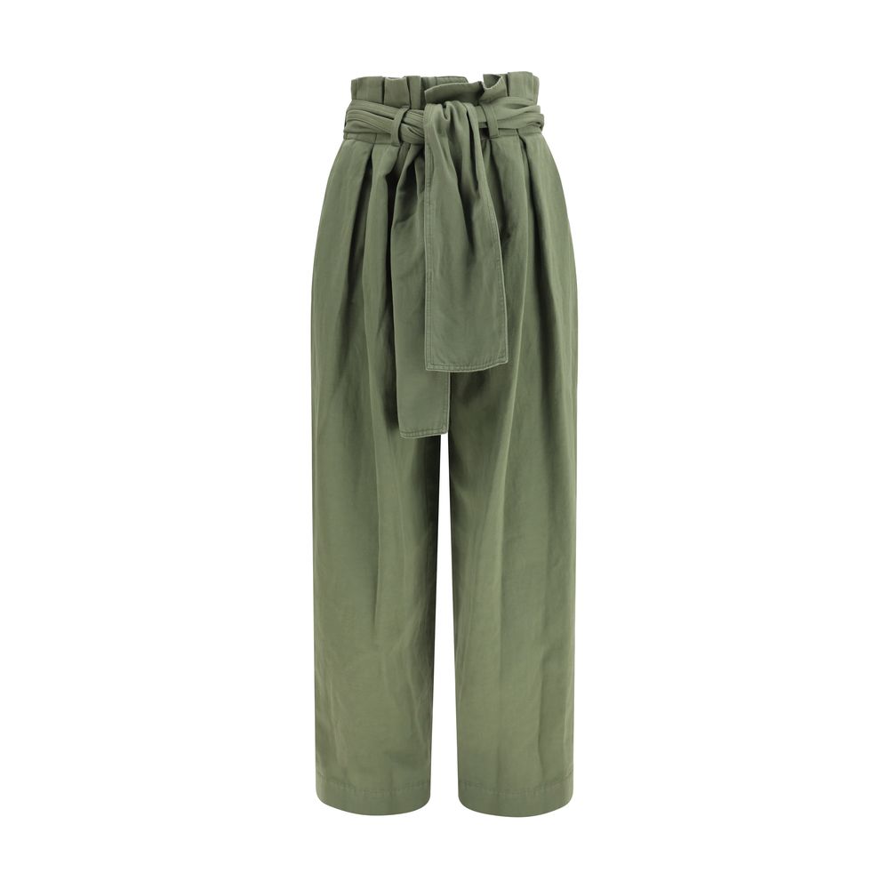 Balmain Bicolor Cotton Casual Pants | Regal Royce