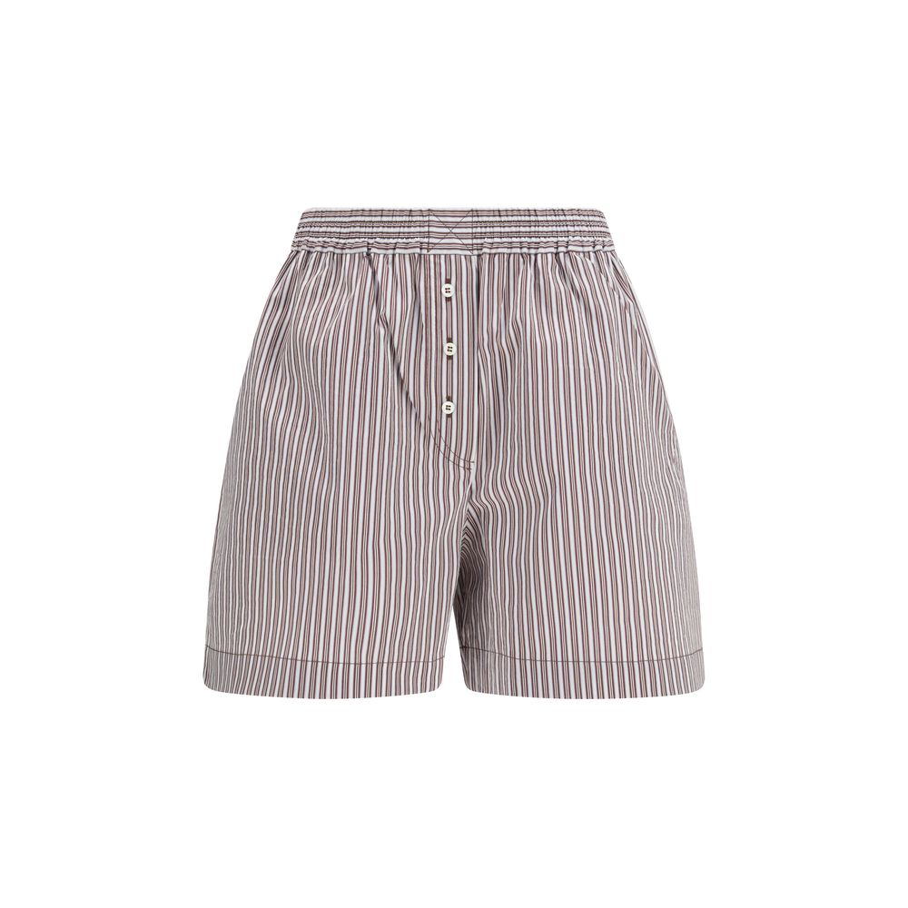 Brunello Cucinelli Multicolor Cotton Bermuda Shorts | Regal Royce