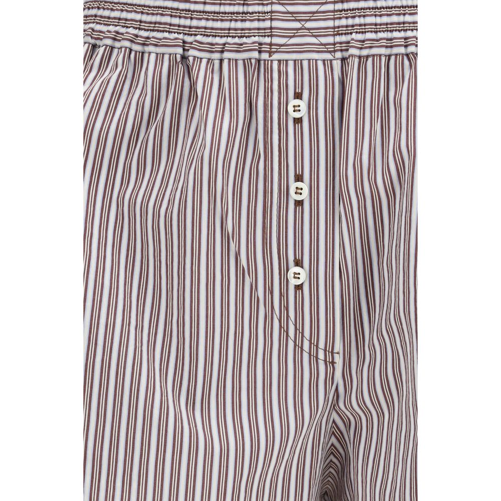 Brunello Cucinelli Multicolor Cotton Bermuda Shorts | Regal Royce