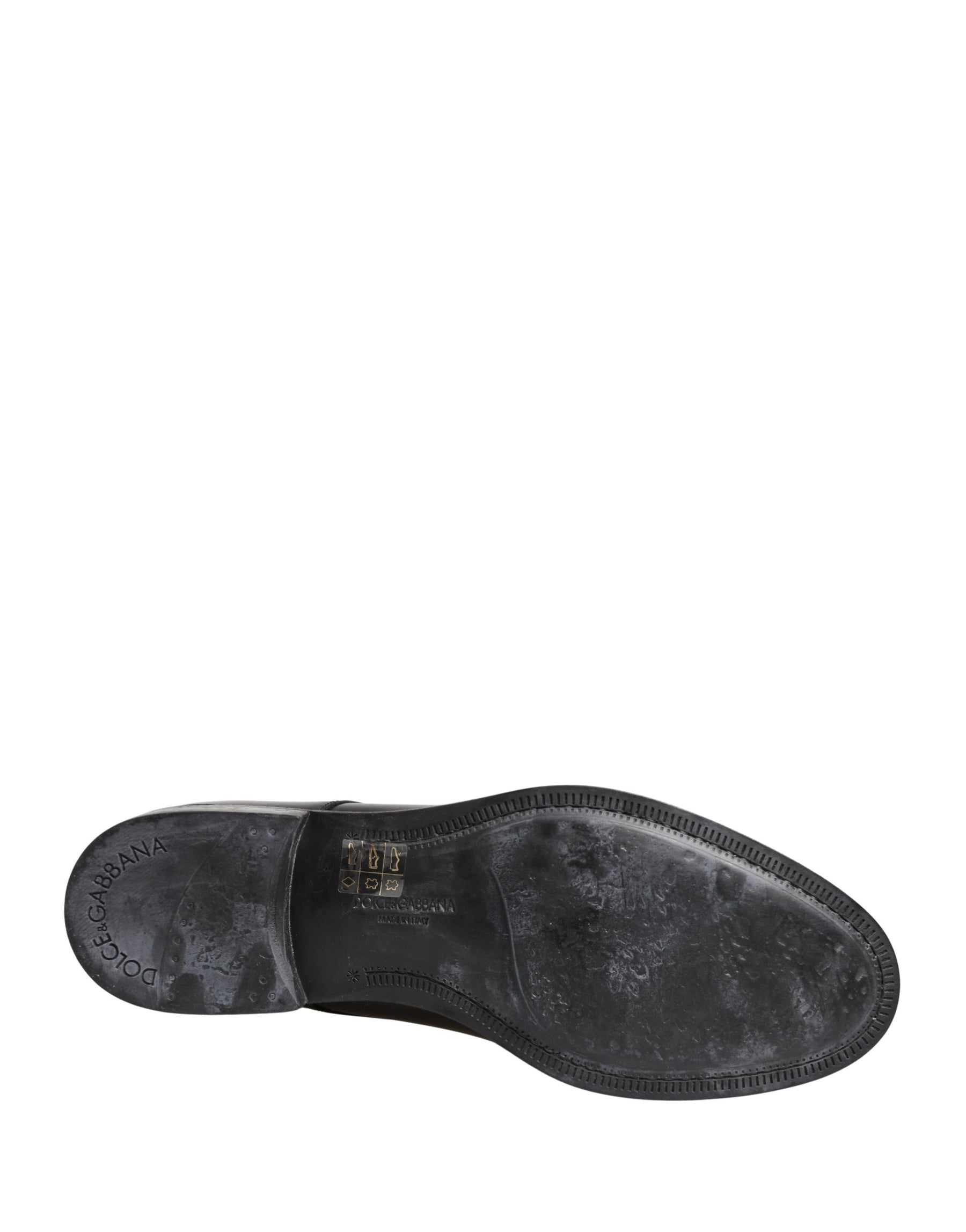 Dolce & Gabbana Black Calfskin Leather Derby Men Dress Shoes | Regal Royce