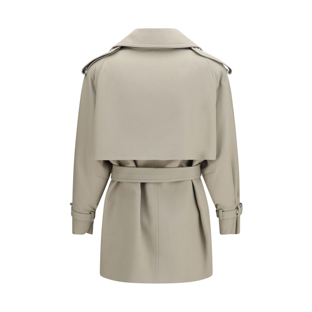 Max Mara Beige Cotton Trench Coat | Regal Royce