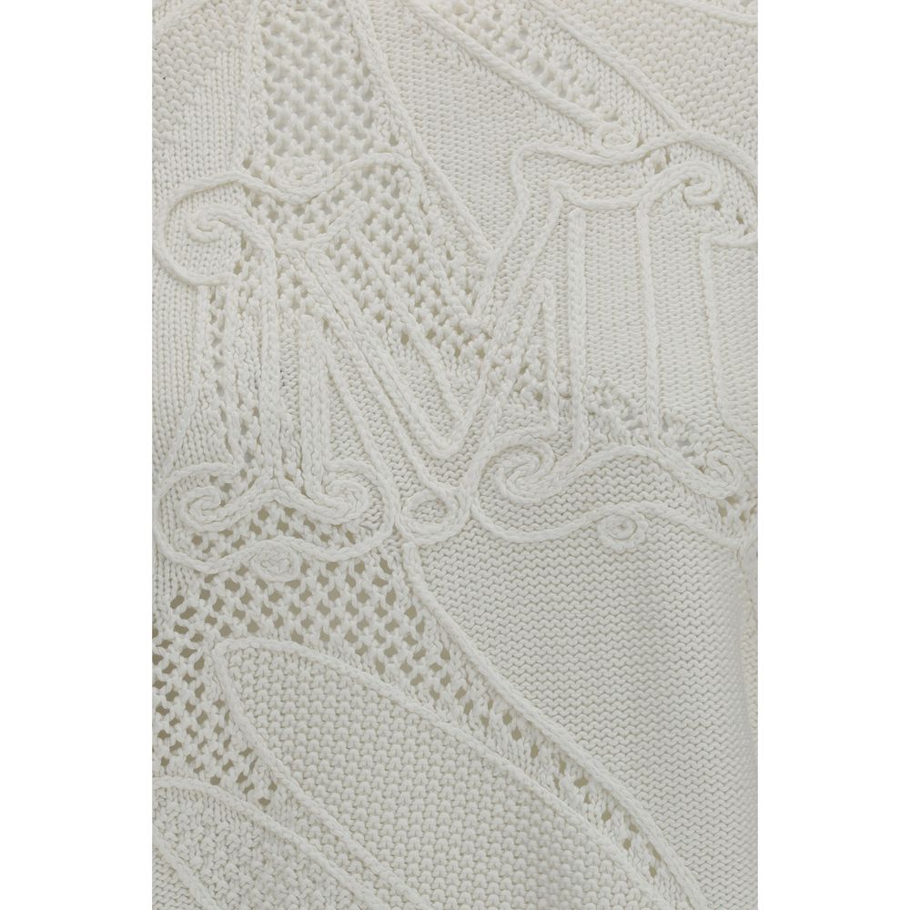 Max Mara White Cotton Sweatshirt | Regal Royce