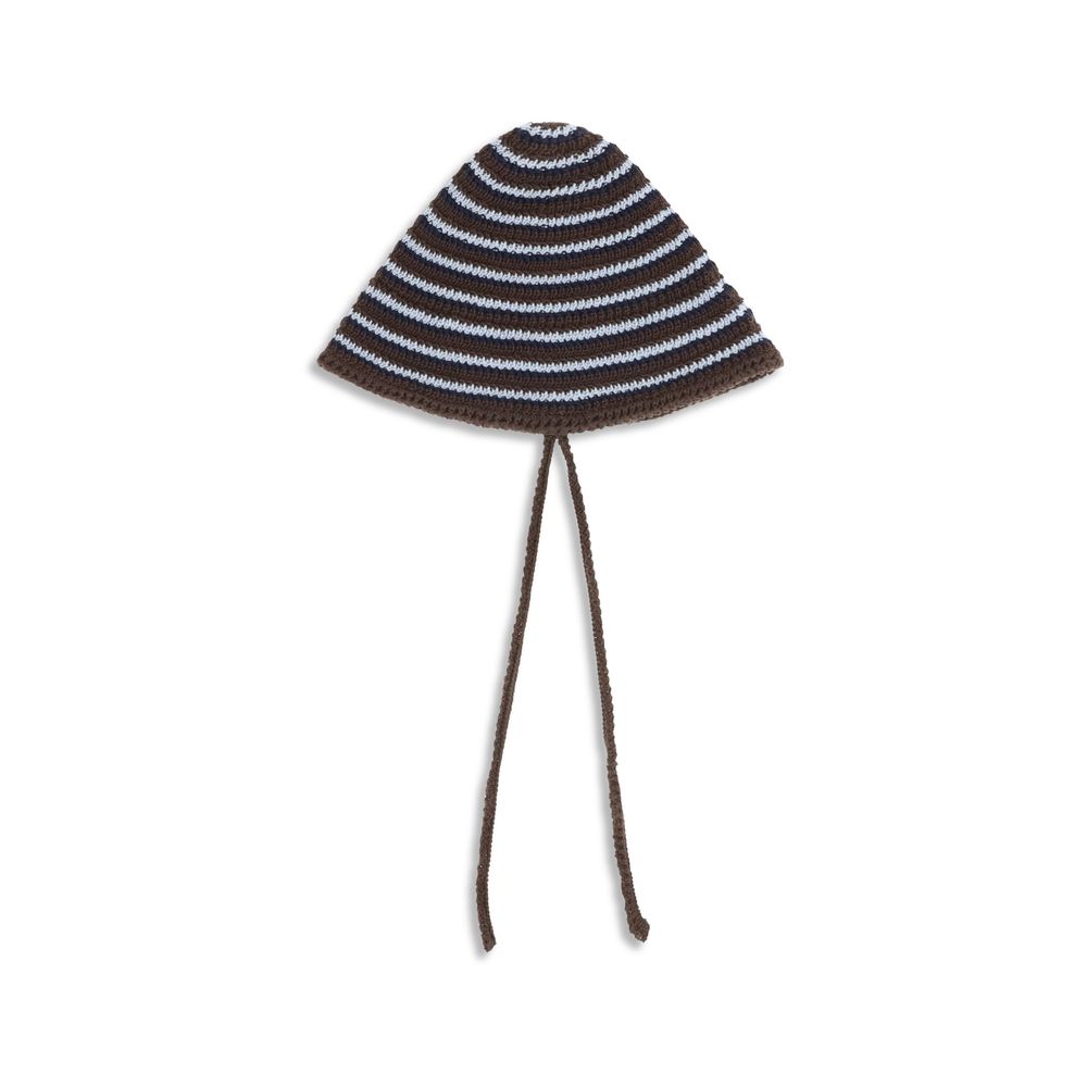 Miu Miu Brown Cotton Sunhat | Regal Royce