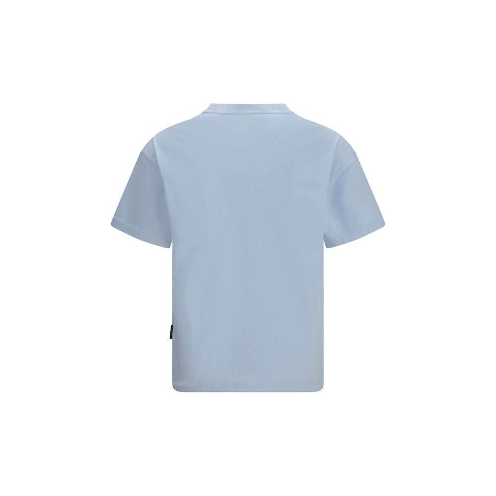 Palm Angels Blue Cotton T-Shirt | Regal Royce