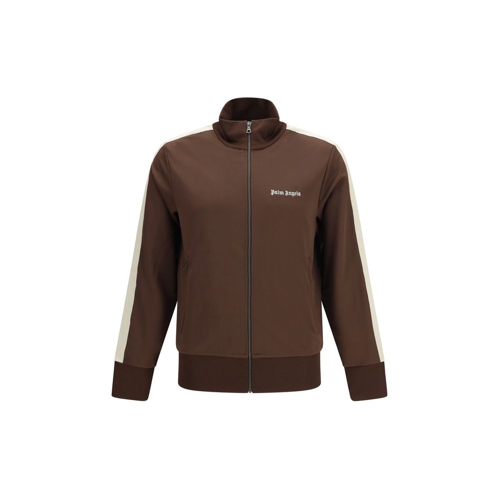 Palm Angels Brown Polyester Shell Jacket | Regal Royce