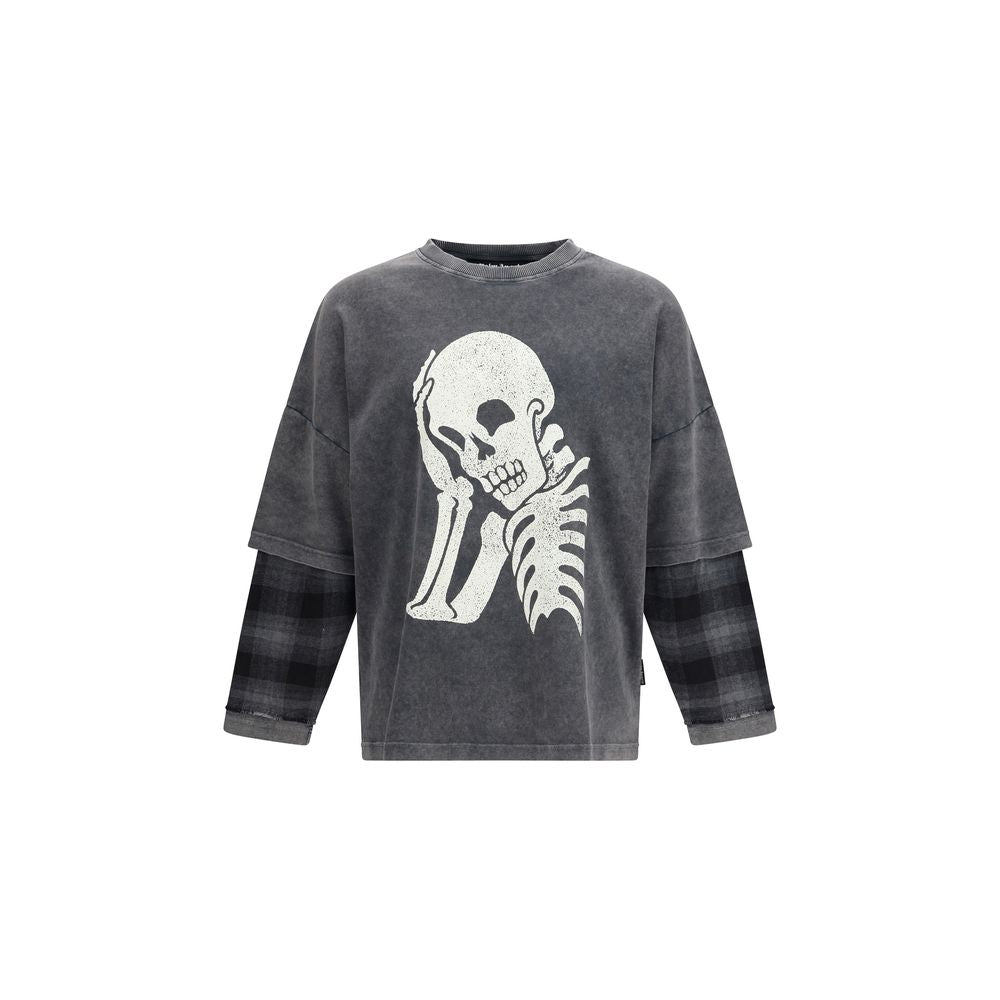 Palm Angels Black Cotton Shirt | Regal Royce