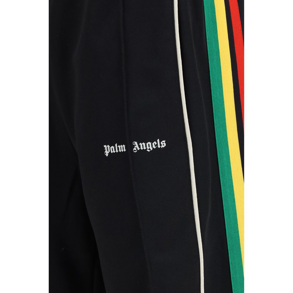 Palm Angels Black Polyester Athletic Pants | Regal Royce