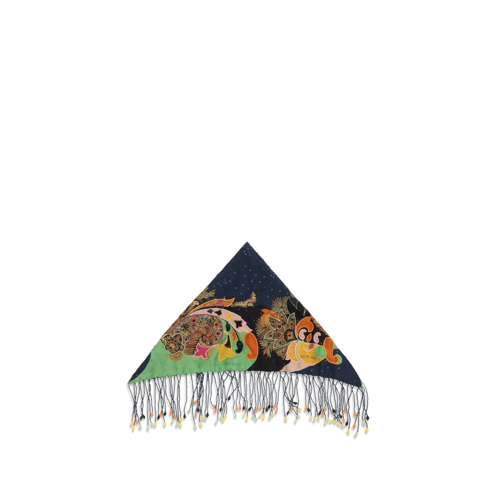 Etro Multicolor Silk Scarf | Regal Royce