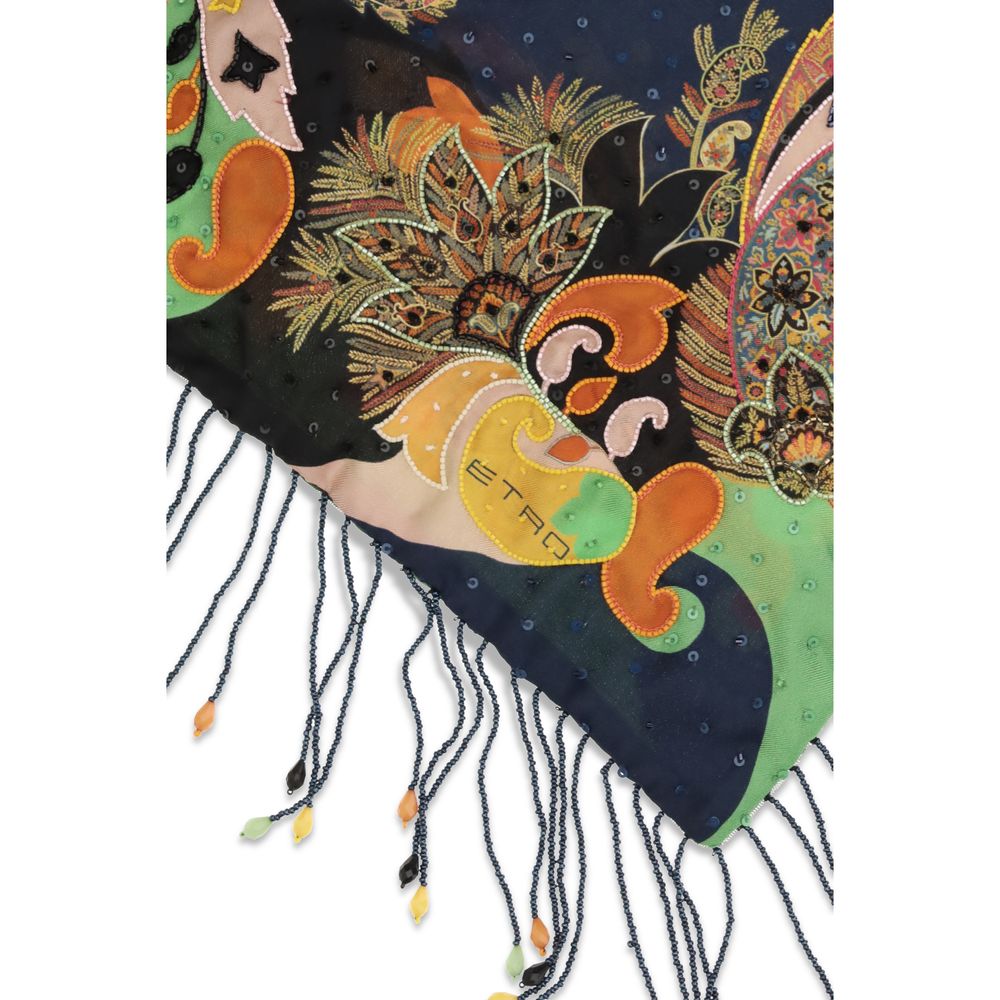 Etro Multicolor Silk Scarf | Regal Royce