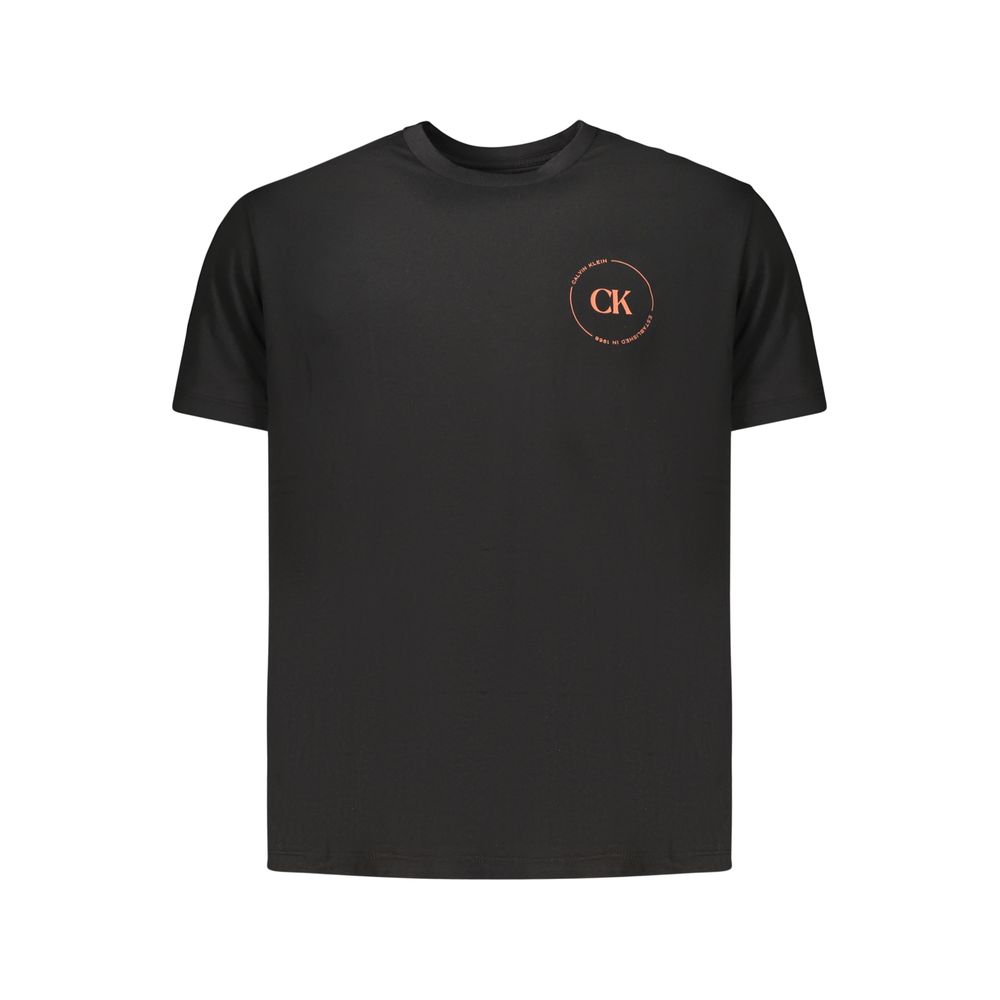 Calvin Klein Black Cotton Men's T-Shirt | Regal Royce