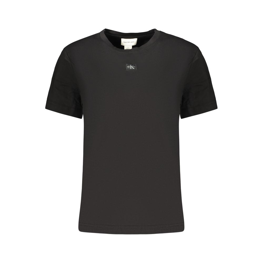 Calvin Klein Black Cotton Womens T-Shirt | Regal Royce