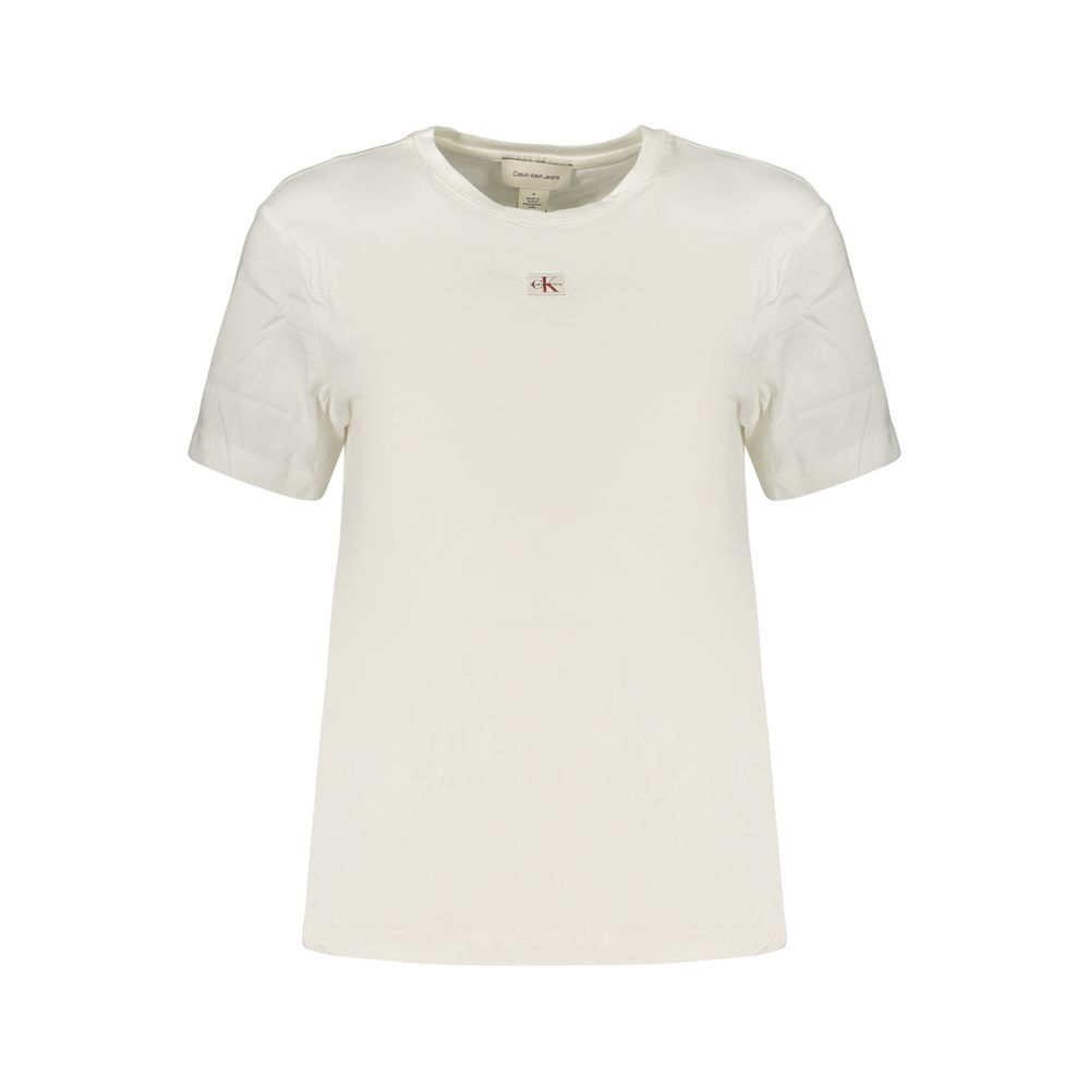 Calvin Klein Bianco Cotton Womens T-Shirt | Regal Royce