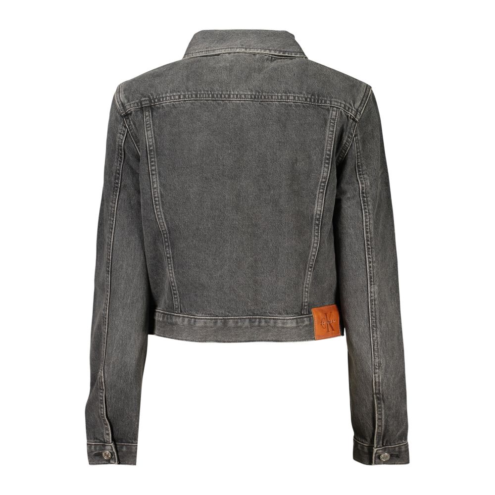 Calvin Klein Black Cotton Women's Jacket | Regal Royce