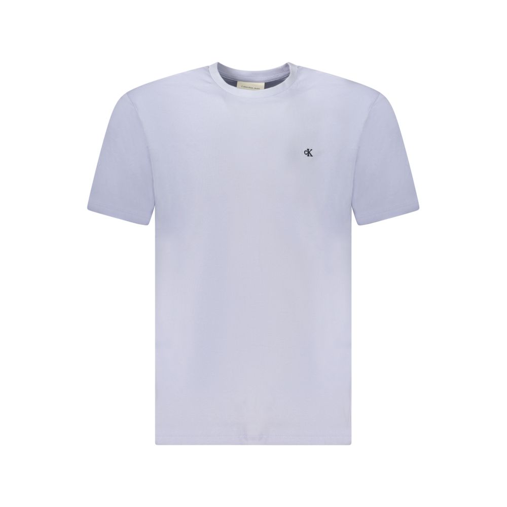 Calvin Klein Azzurro Cotton Men's T-Shirt | Regal Royce